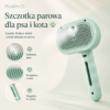 SZCZOTKA PAROWA ZIELONA Premium samoczyszcząca
